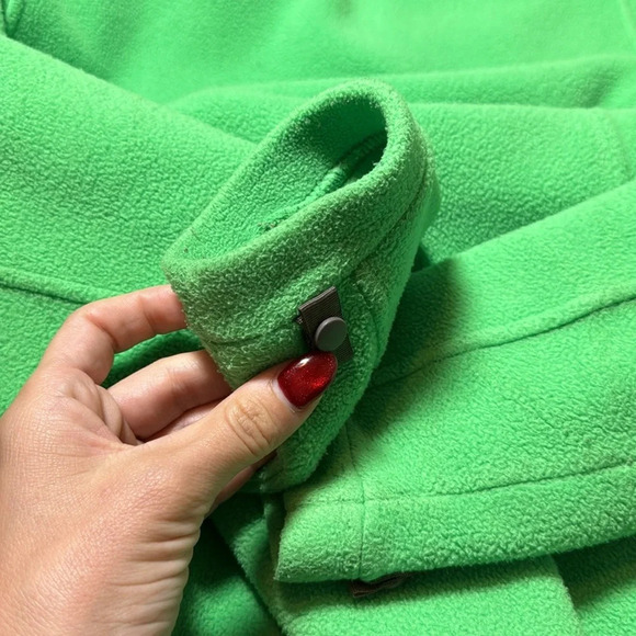 The North Face Green Fleece Zip Up - Picture 10 of 11